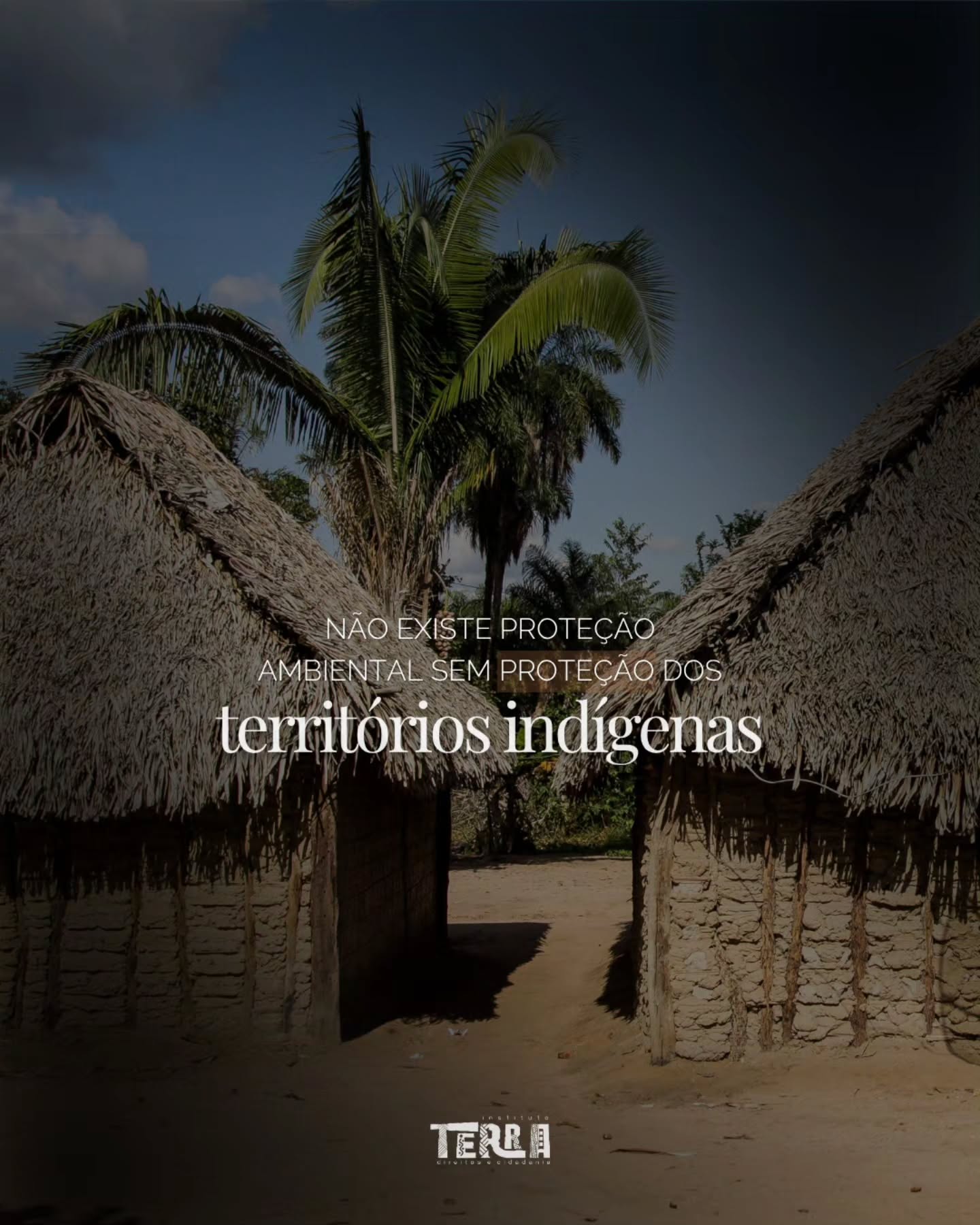 NÃO EXISTE PROTEÇÃO AMBIENTAL SEM PROTEÇÃO DOS territórios indígenas.